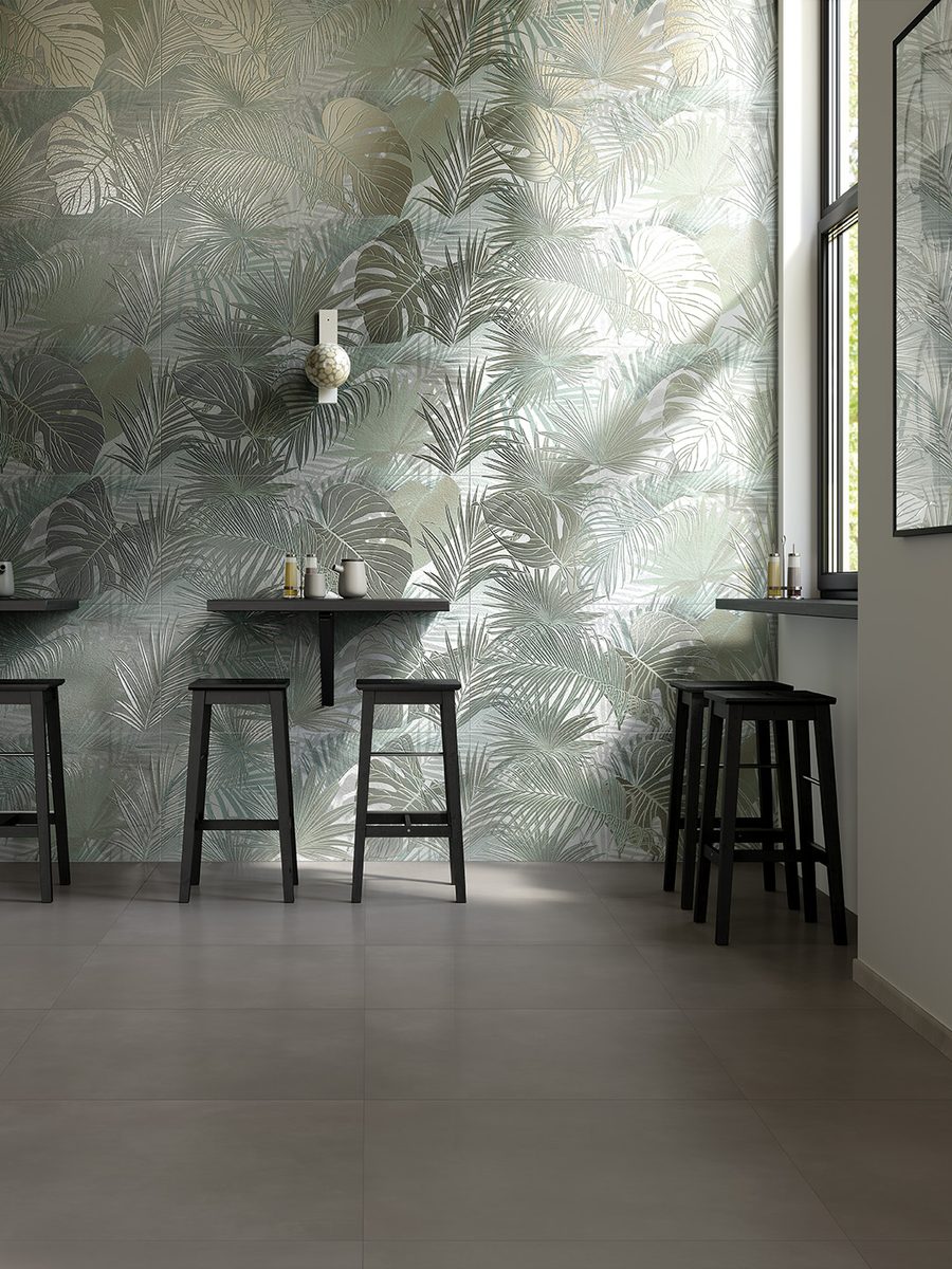 Milano Mood · Tropical Verde + Cemento Matt