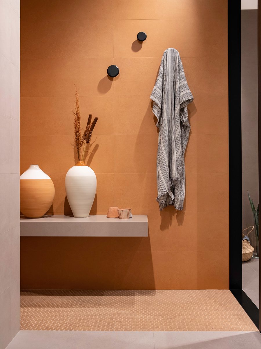 Summer · Terracotta + Terracotta Round Mosaico